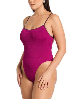 Contrast Low Palace One Piece Swimsuit