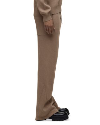 Double Knit Kick Flare Pants