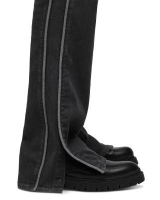 Walker Track Kick Flare Jeans in Clinton