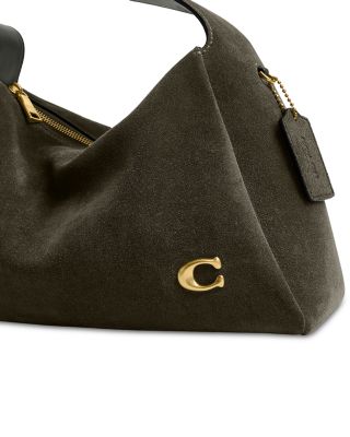 Lola Medium Suede Shoulder Bag