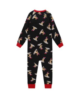  Boys' Organic Cotton Interlock One-Piece Pajama - Little Kid