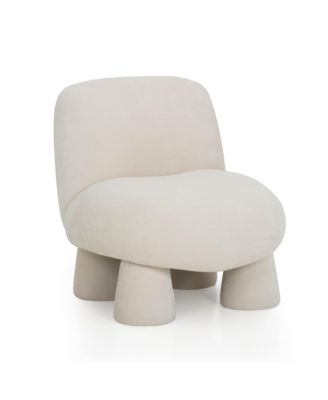 Stomp Upcycled Chenille Accent Chair