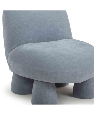 Stomp Upcycled Chenille Accent Chair