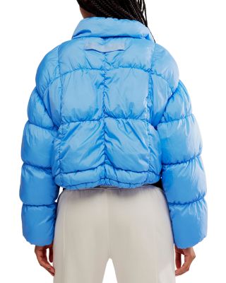 In a Bubble Puffer Coat