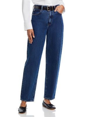 The Neat High Rise Barrel Jeans in Lavish
