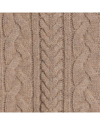 Genova Beige Wool Cashmere Sweater