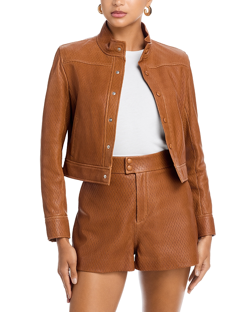 Frame The Leather Trucker Jacket