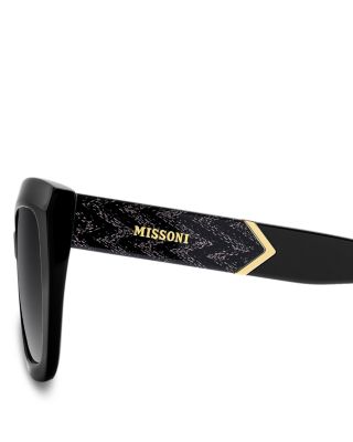 Gradient Square Sunglasses, 52mm