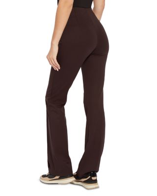 Elysse Wide-Leg Ponte Pants