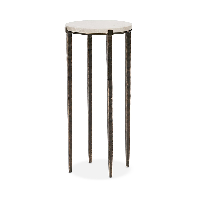 Interlude Home Como Drink Table In White