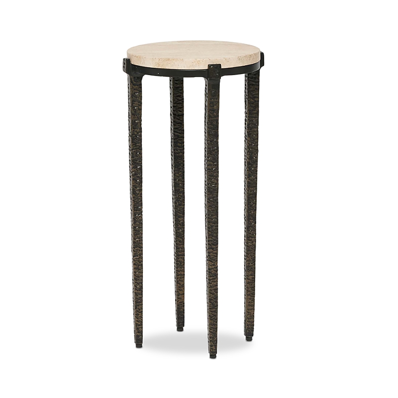 Interlude Home Como Drink Table In Brown