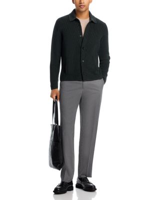 Brenta Textured Wool Cardigan