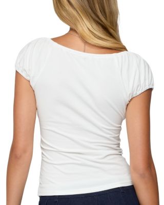 Oleana Gathered Bust Top