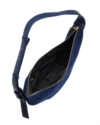 Suede Hobo Shoulder Bag - Exclusive
