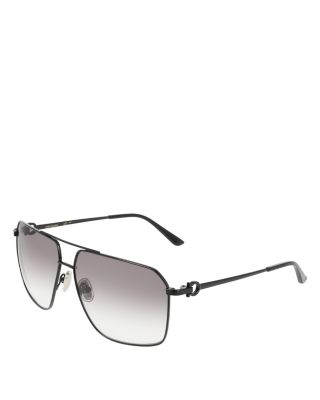  Brow Bar Aviator Sunglasses, 62mm