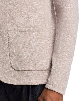 Winter Wool, Cotton &amp; Nylon Moulin&amp;eacute; Sweater Jacket
