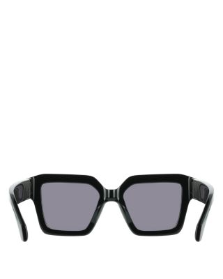Solid Square Sunglasses, 53mm