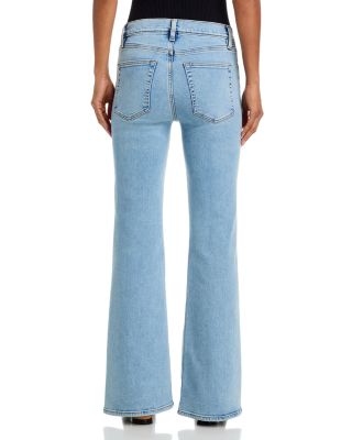 The Icon High Rise Flare Jeans in Ripple