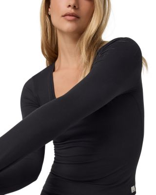 Long Sleeve Halo Essential Scoop Top