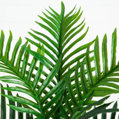 3&#39; UV Resistant Artificial Double Robellini Palm Tree (Indoor/Outdoor)