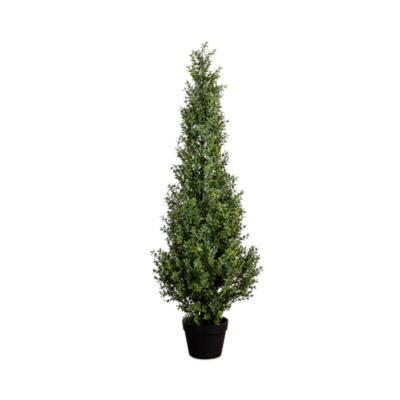 4' UV Resistant Artificial Boxwood Topiary Tree (Indoor/Outdoor)