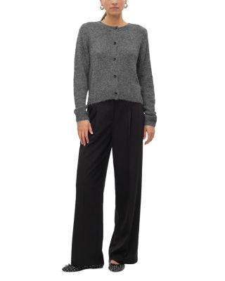 Novah Crewneck Cardigan Sweater