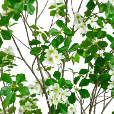 7' Artificial Dogwood Tree