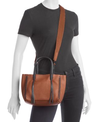 Caramel Mini Leather Tote