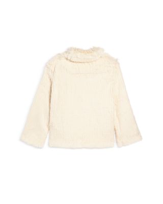 Girls' Faux Fur Jacket, Big Kid - Exclusive