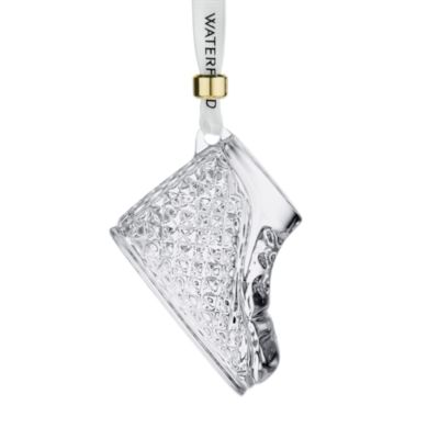 2025 Annual Crystal Baby's First Boot Ornament