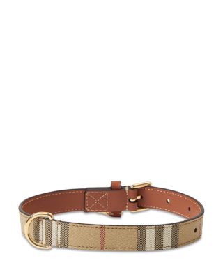 Medium Check Dog Collar
