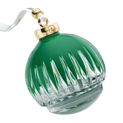 Green New Year Firework Bauble