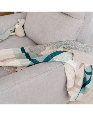 Unisex Charlie Farmhouse Knitted Plaid Blanket