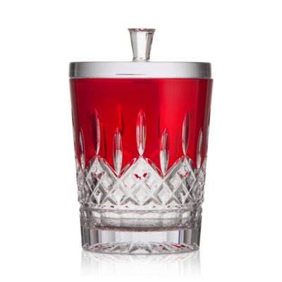 Lismore Red Biscuit Barrel