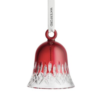 Lismore Bell Ornament - Red