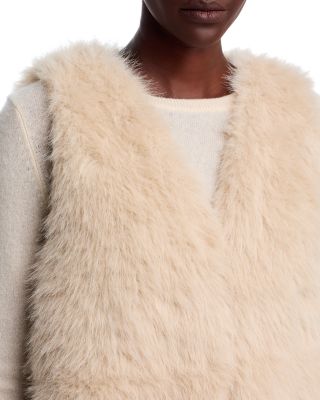 Faux Fur Long Vest