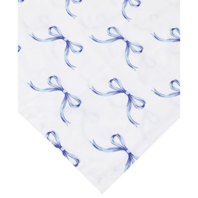 Crisp Bows Percale Duvet Cover Set