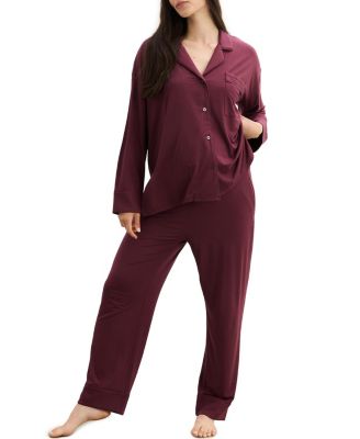  Ultra Soft Maternity Jersey 2 Piece Pajama Set