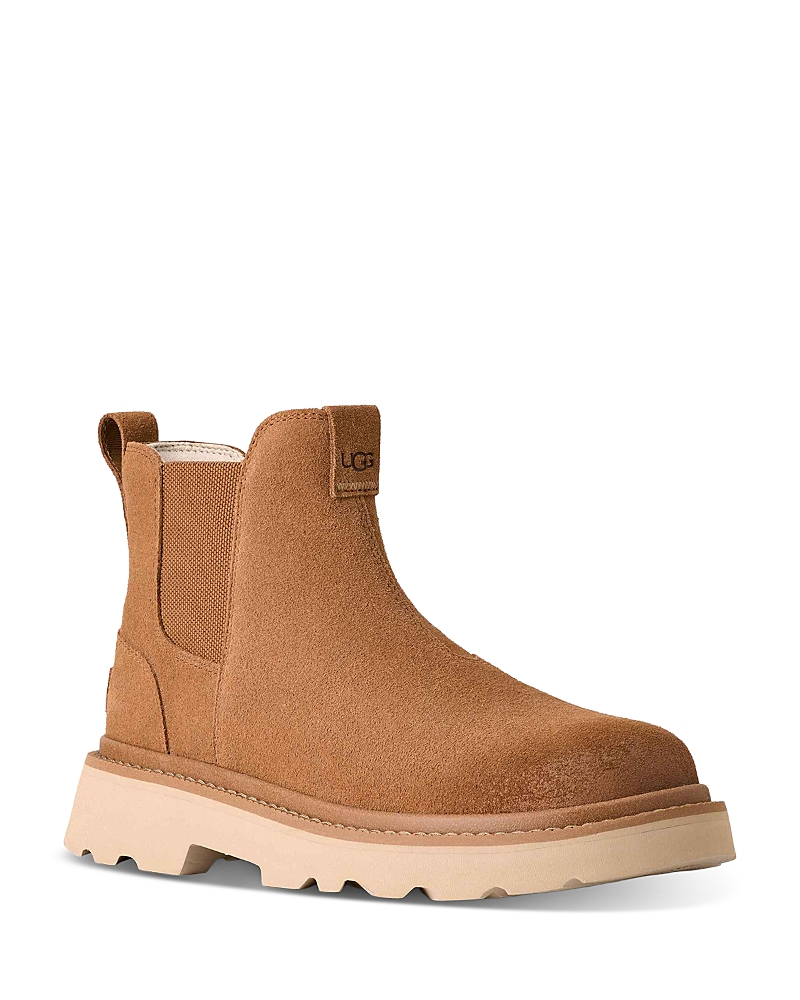 Ugg Men's Chelsea Lug Boots In Brown