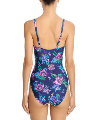 Marilyn Ruched One Piece Swimsuit