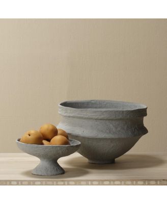  Landscape Cotton Mache Large Decorative Bowl