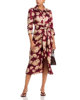 Mae Bouquet Jacey Tie Waist Shirtdress