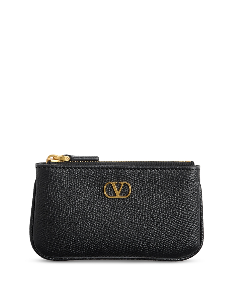 Valentino Garavani Signature VLogo Key Ring Pouch · OS