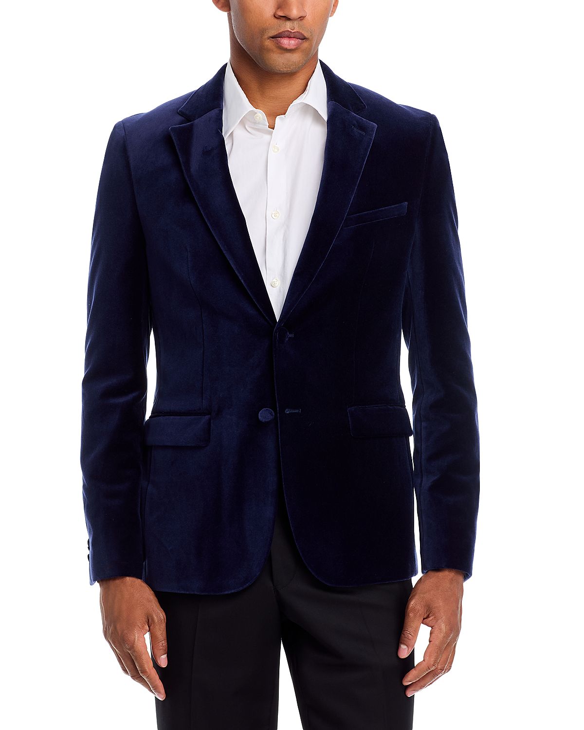 Hugo Arti Slim Fit Velvet Dinner Jacket