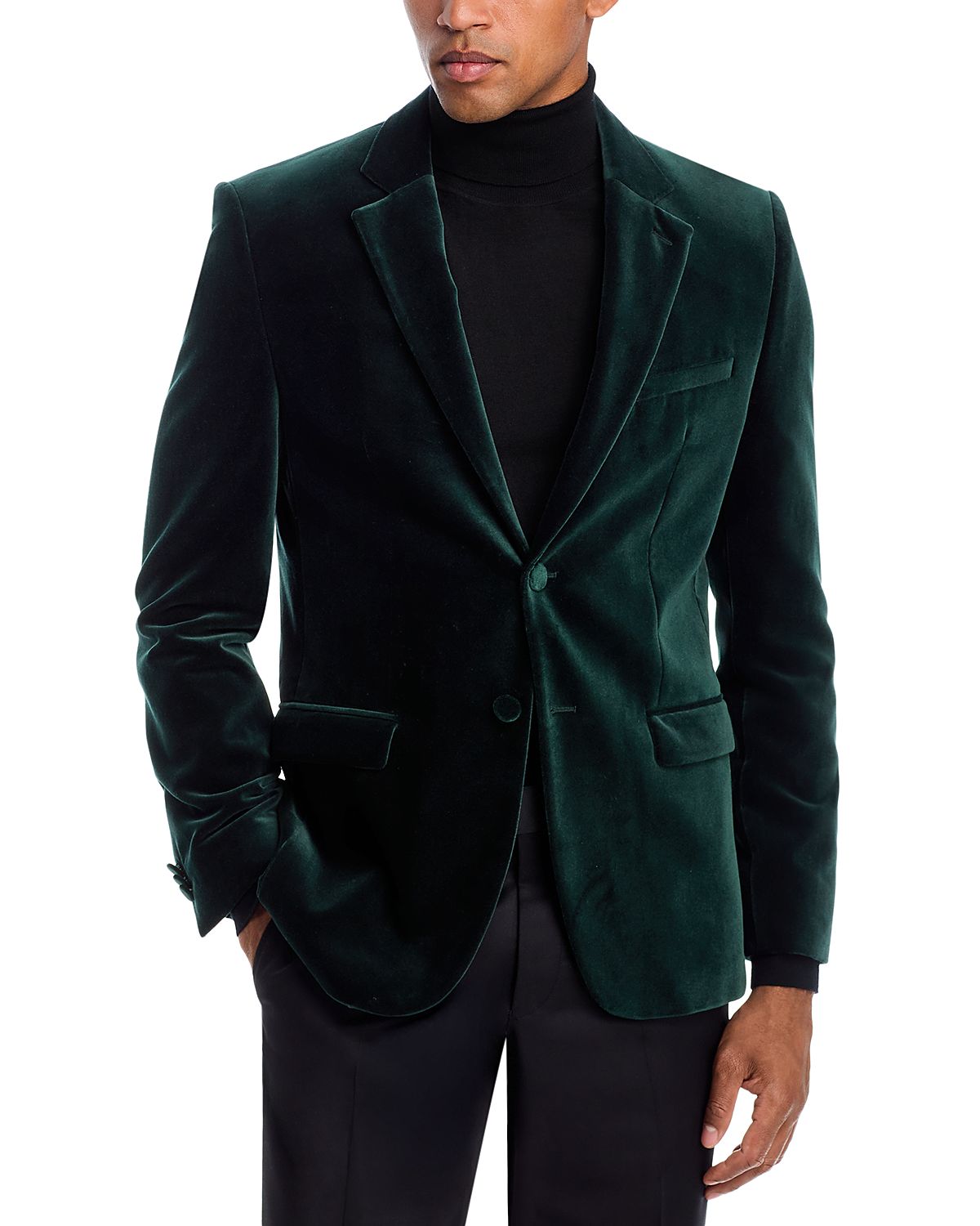 Hugo Arti Slim Fit Velvet Dinner Jacket