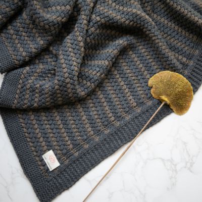 Tara Cotton Knit Throw Blanket