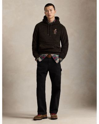 Polo Bear Pile Fleece Hoodie