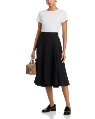 Biker Tab Waist Skirt