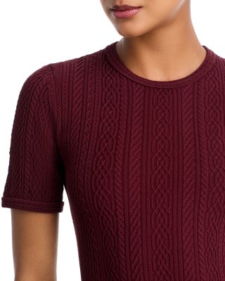 Cable Knit Midi Dress