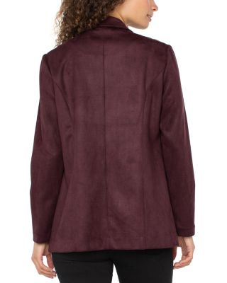 Open Front Boyfriend Blazer